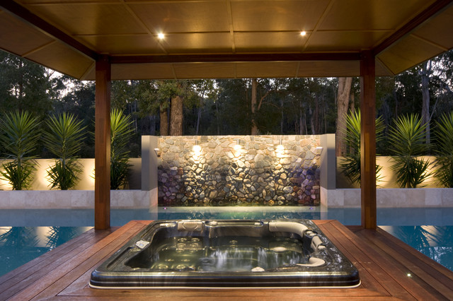 outdoor spa